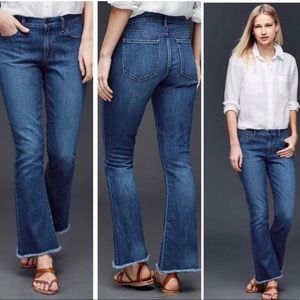 Gap Original Summer Flare Medium Indigo Jeans 28R